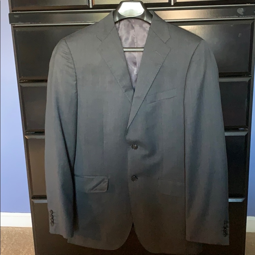 Ermenegildo Zegna Gray Sport Coat, 38R
